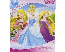 Disney Prinsess Träpussel 9 bitar