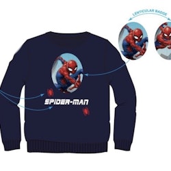 Spindelmannen Sweatshirt med metallic tryck