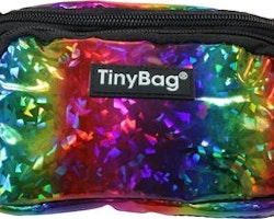 TinyBag magväska Rainbow metallic