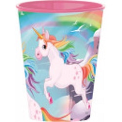 Unicorn plastmugg 260 ml