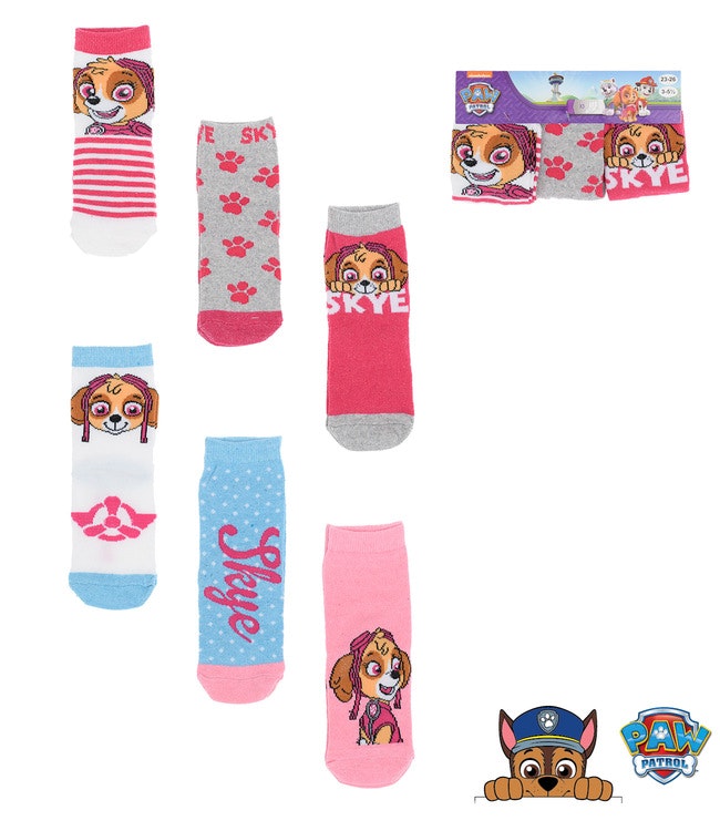 Paw patrol 3-pack strumpor