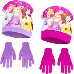 Disney Prinsess Mössa/vantar set