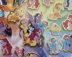 My little pony Stickers "puffy"