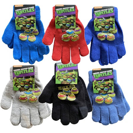 Turtles 3-pack Fingervantar