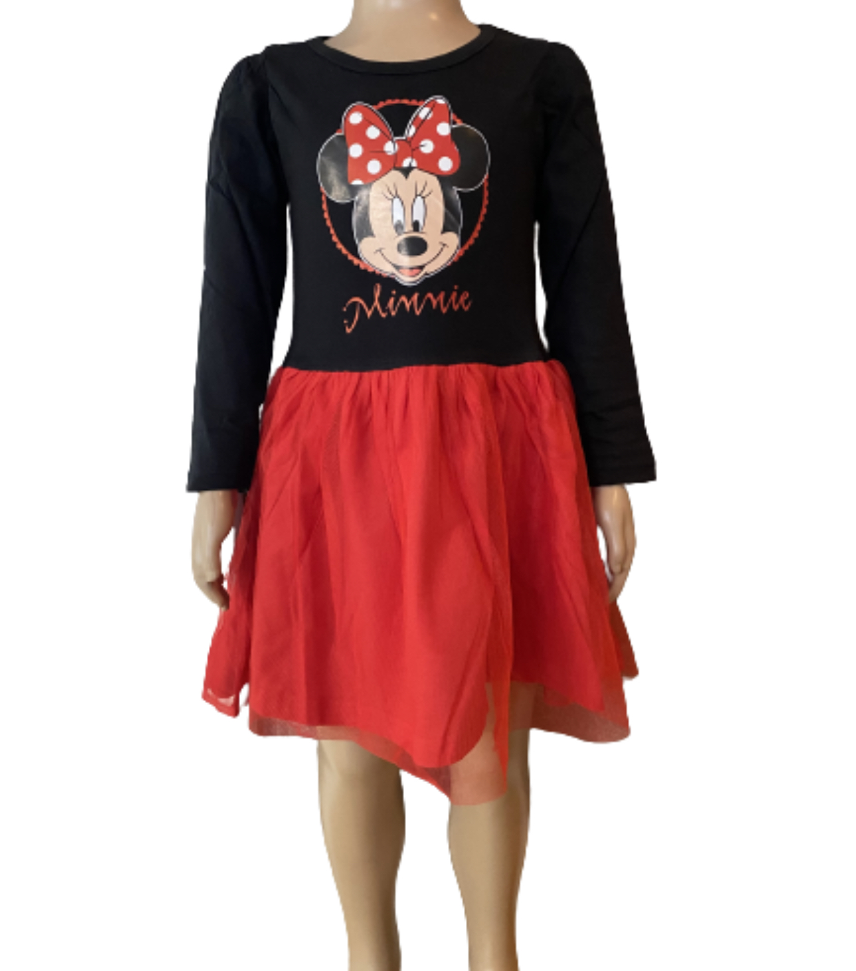 Minnie Mouse klänning med tyllkjol från Smallstars.se