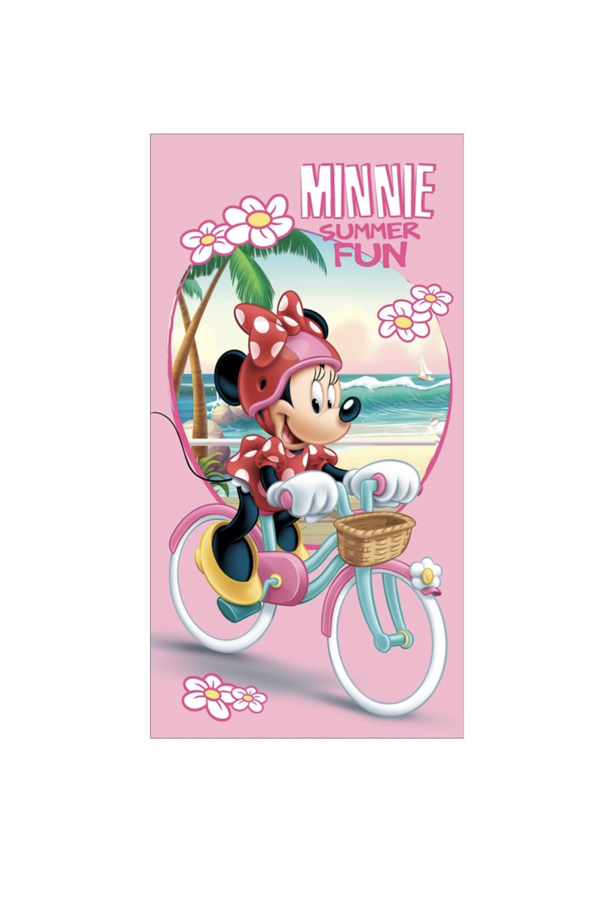 Minnie Mouse badhandduk från Smallstars.se