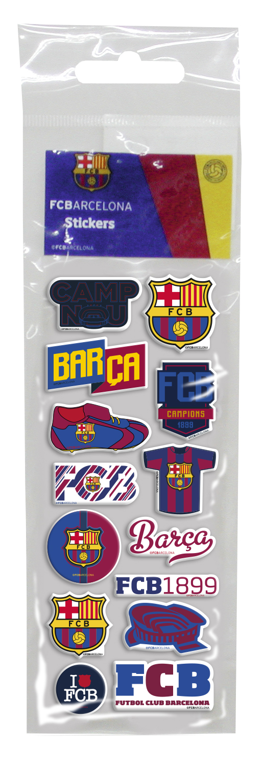 FC Barcelona stickers från Smallstars.se