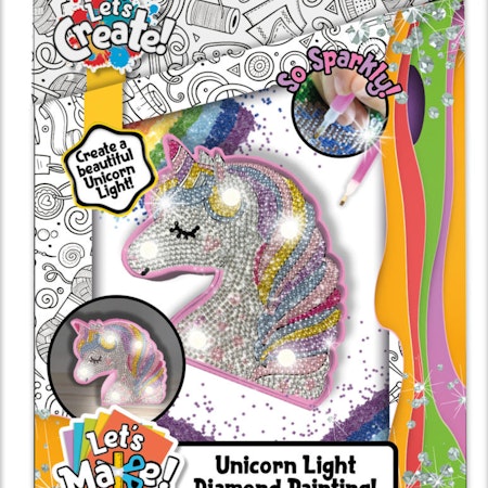Unicorn Diamonds -  pyssla egen lampa