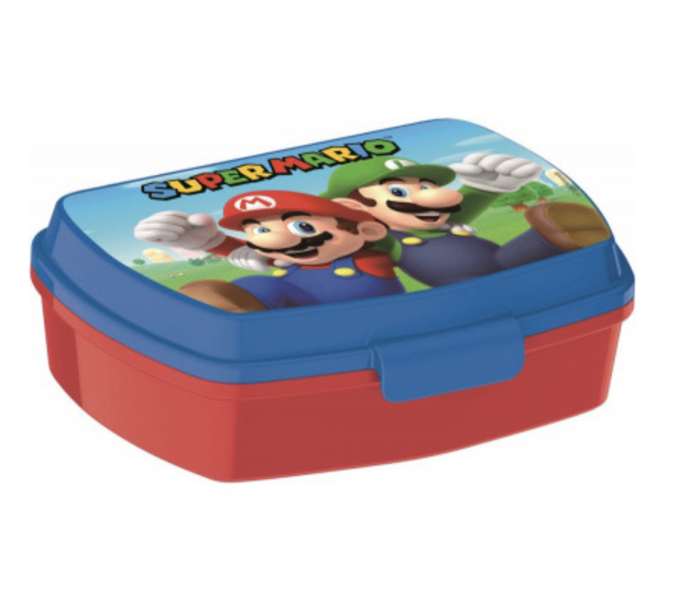 Super Mario Matlåda i plast