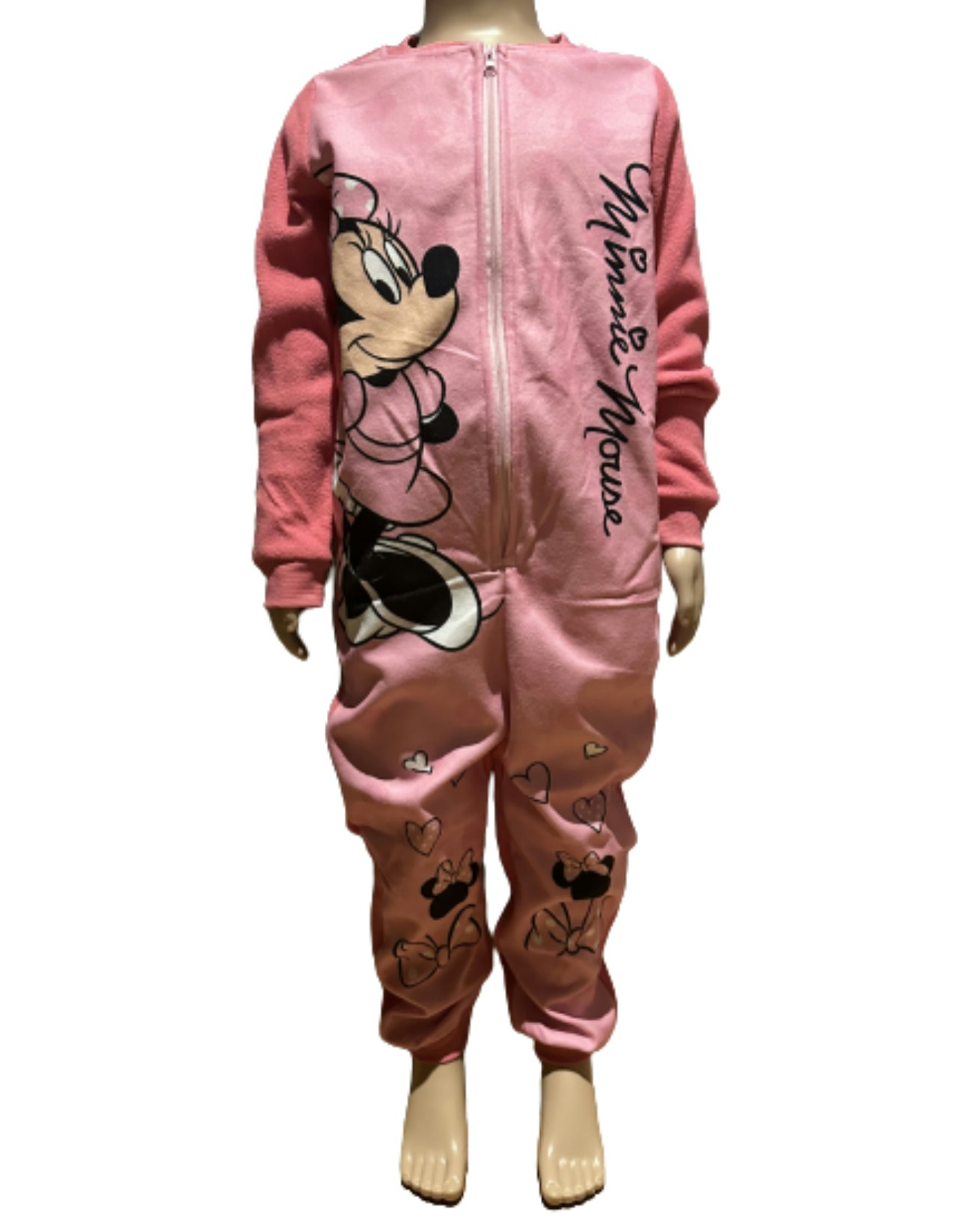 Minnie Mouse Jumpsuit fleece