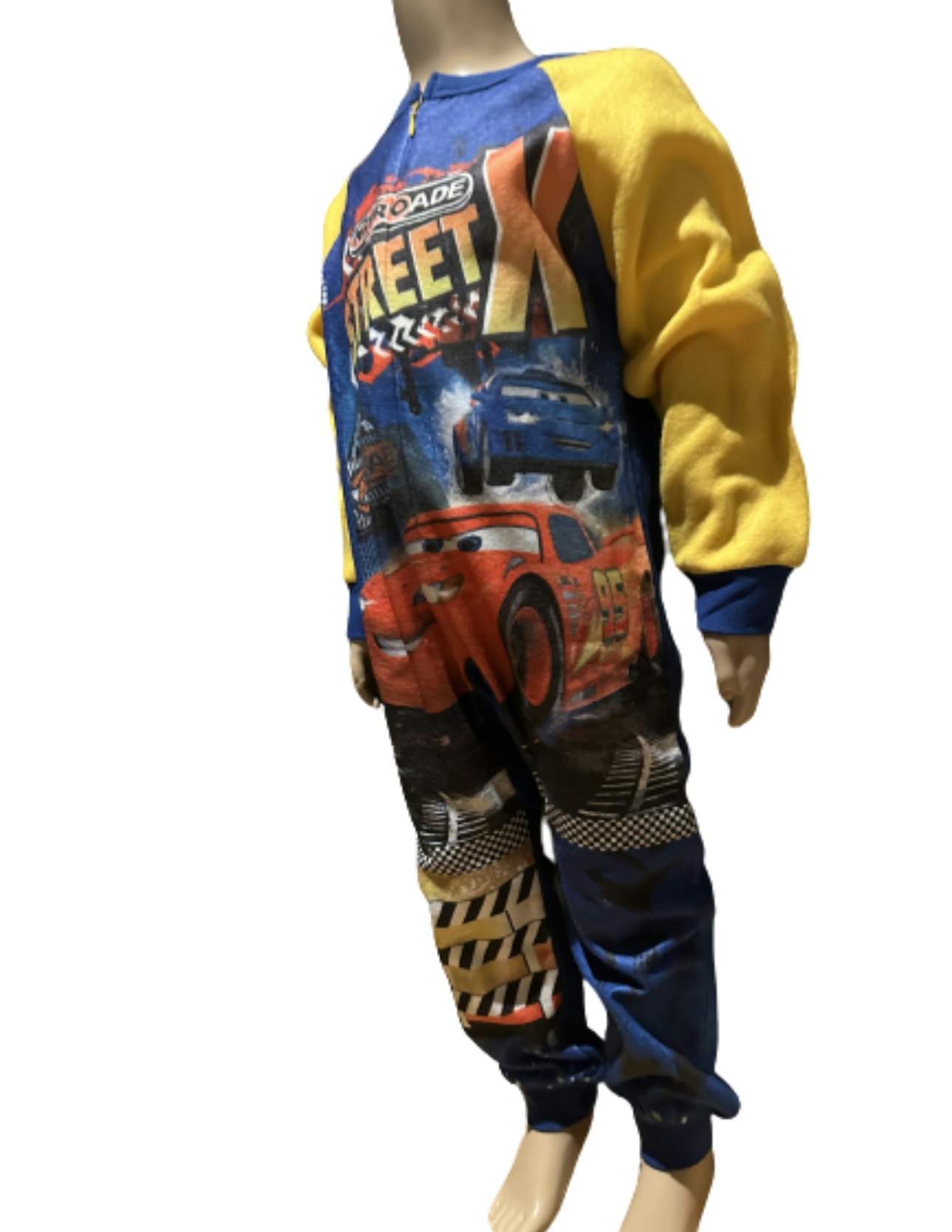 Cars Fleece overall "onesie"