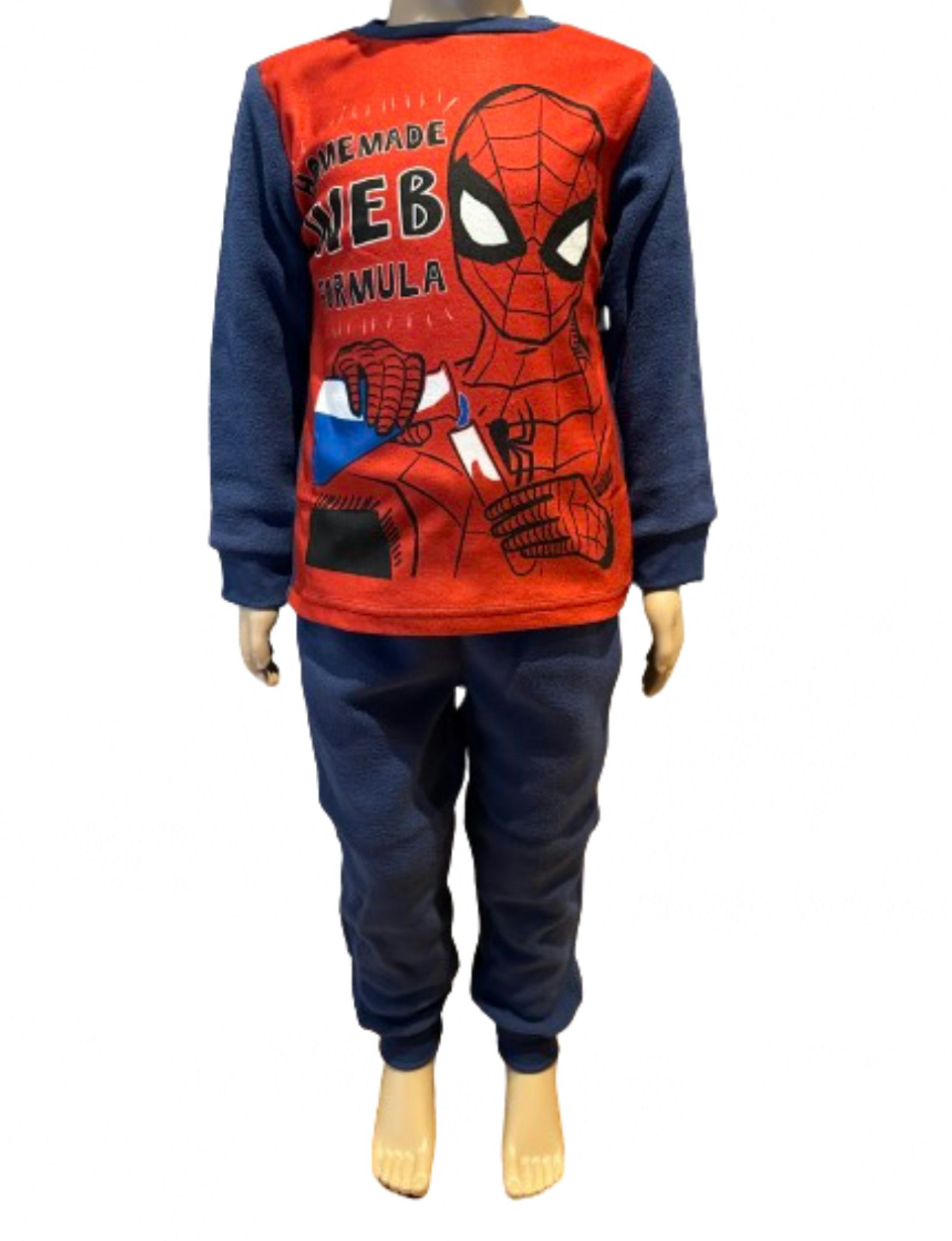 Spiderman Fleecepyjamas 2-delad