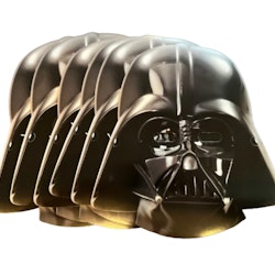 Star Wars 6-pack masker I papp