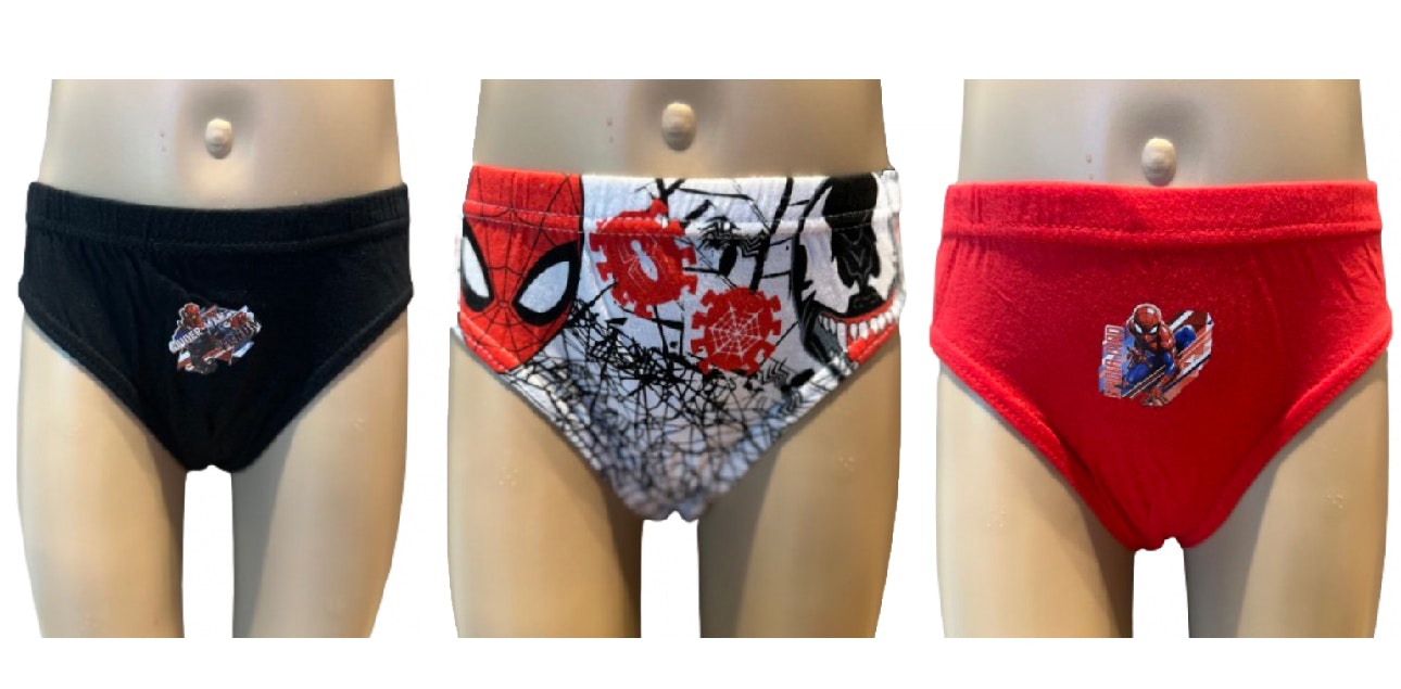 Spiderman 3-pack kalsonger 4/5 år