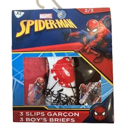 Spiderman 3-pack kalsonger 2/3 år