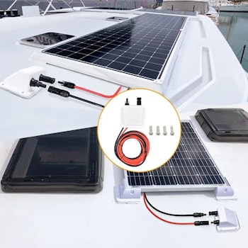 Anslutningsbox för kabel flexibel solpanel