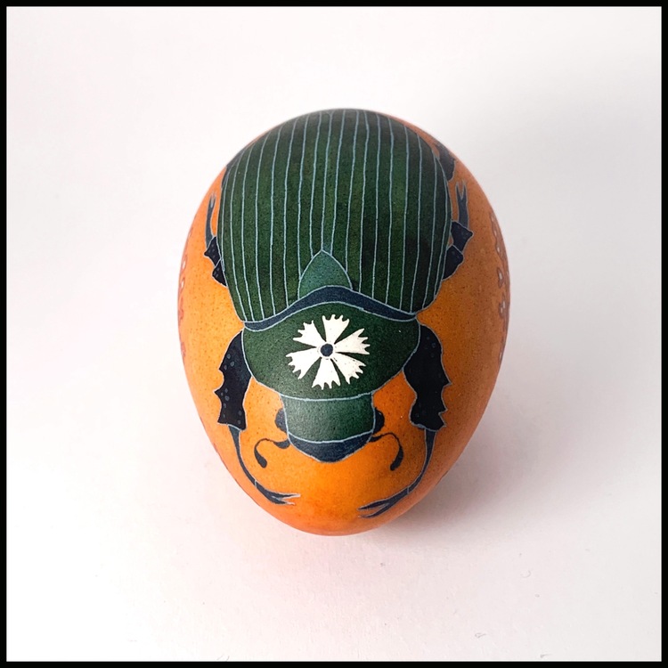 Green Bug (on orange)