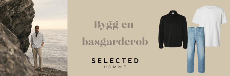 Bygg din basgarderob med Selected Homme