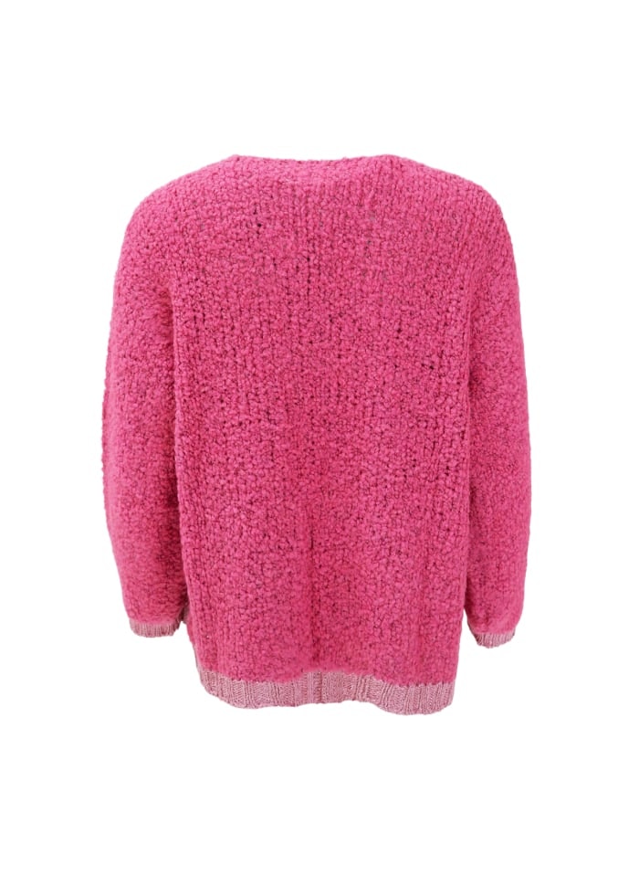 Lurex kofta rosa