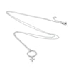 Woman Up halsband 90cm silver
