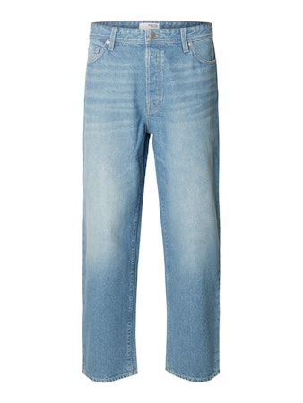 Barrel loose jeans