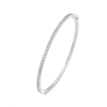Crown armband silver