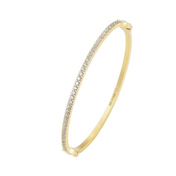 Crown armband guld