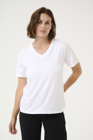 Frida t-shirt vit