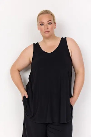Marla1 linne svart