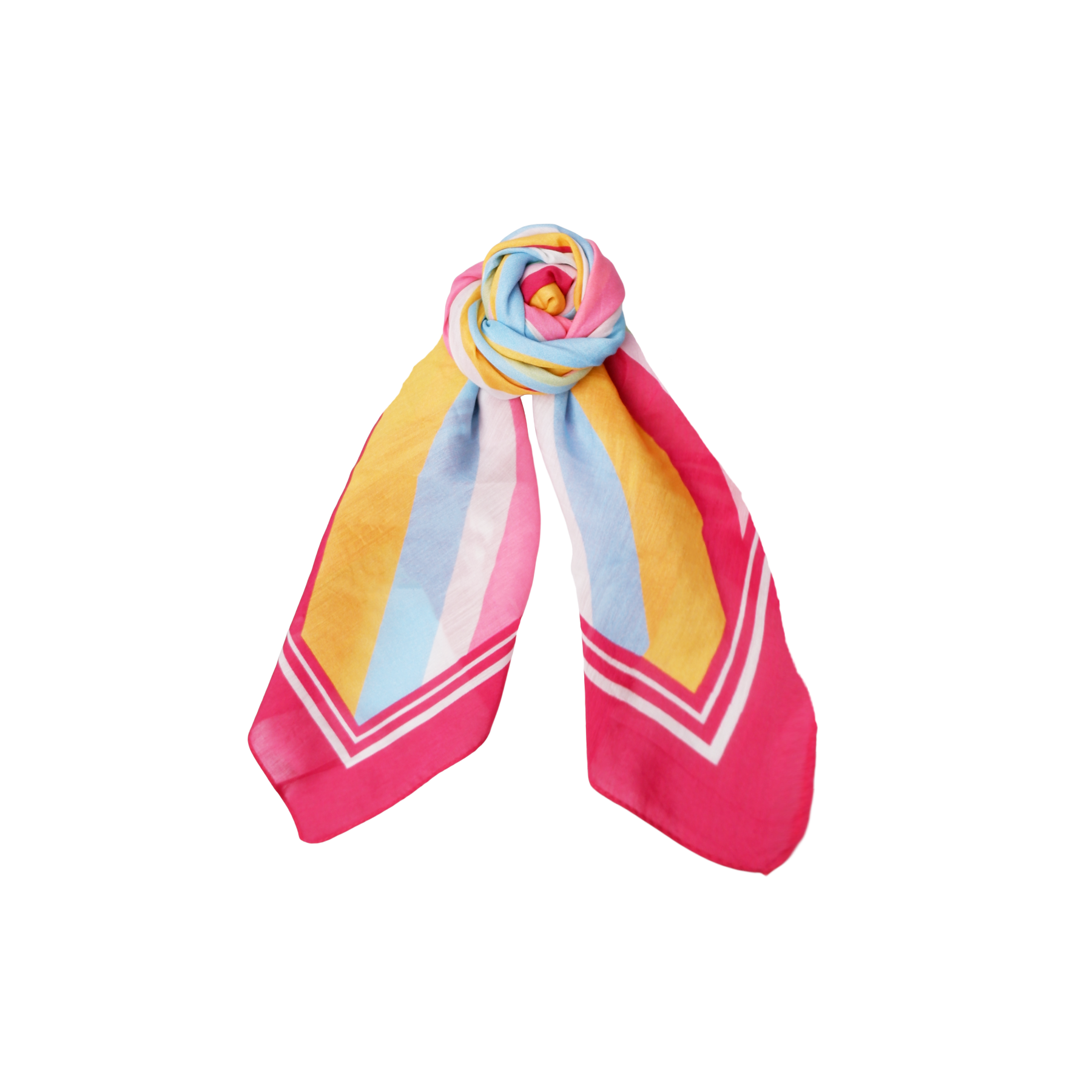 Miss mini scarf randig