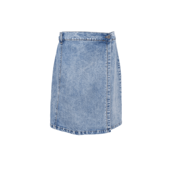 Russel wrap jeanskjol