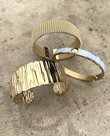 Capri armband blå/guld