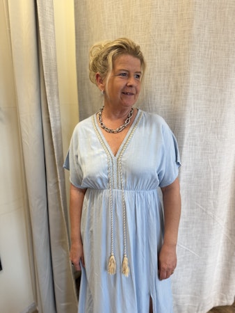 Annie klänning ljusblå