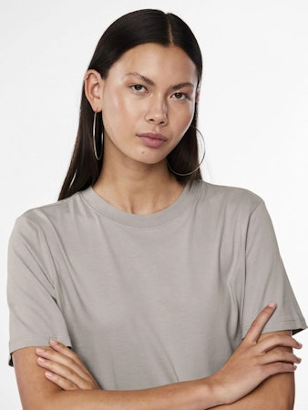 Ria t-shirt silver grey