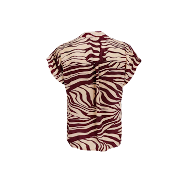 Luna andrea topp berry zebra