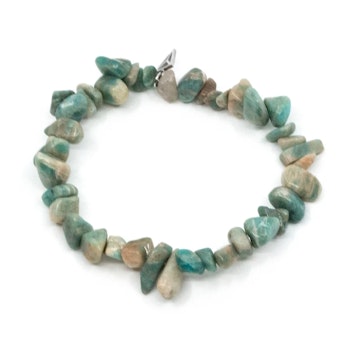 Natural gem armband turkos