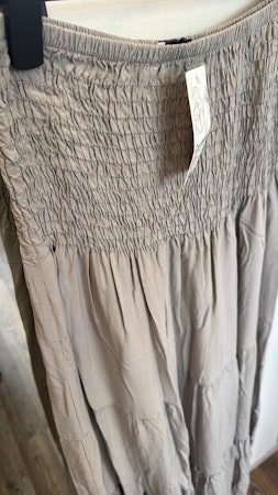 Alice smockkjol grå/taupe