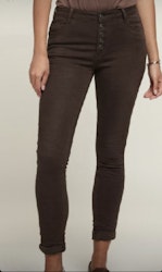 Toxik knappjeans bruna