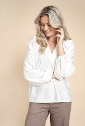 Luisa blus vit