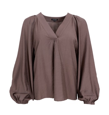 Luisa blus brun