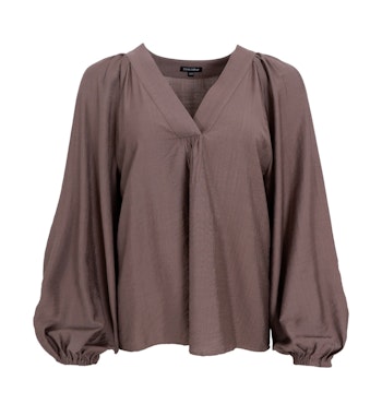 Luisa blus brun