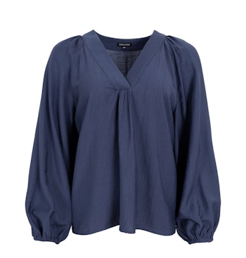 Luisa blus marinblå