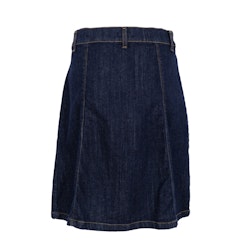 Russel wrap jeanskjol mörk