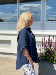 Kelly skjorta marinblå