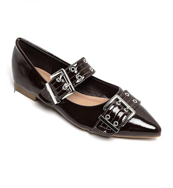 Flat sandals brun