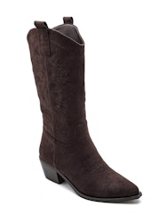 Cowboy boots mörkbrun