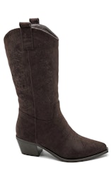 Cowboy boots mörkbrun