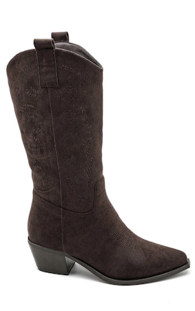 Cowboy boots mörkbrun