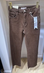 Folyrose jeans flare brun
