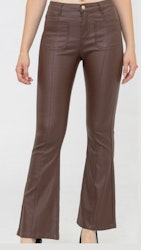 Folyrose skinnimitation flare brun